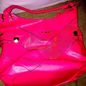 Hot pink Michaelkors purse